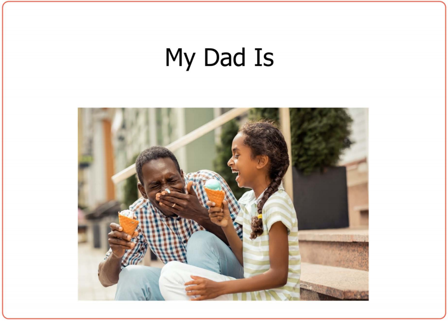 Father's Day Holiday Book Cover