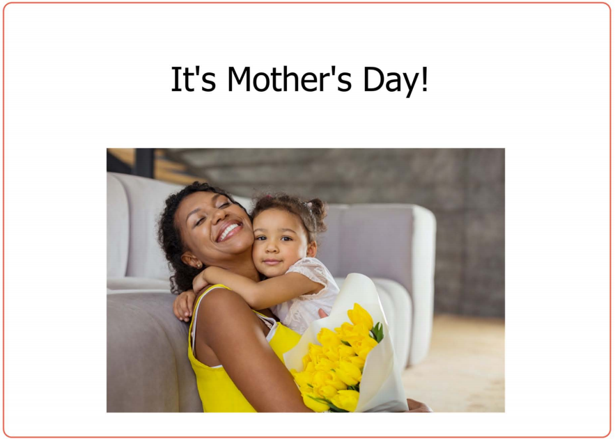 Mother's Day Holiday Book Cover