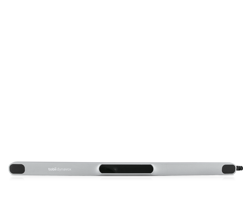 Tobii Dynavox PCEye eye tracker straight view