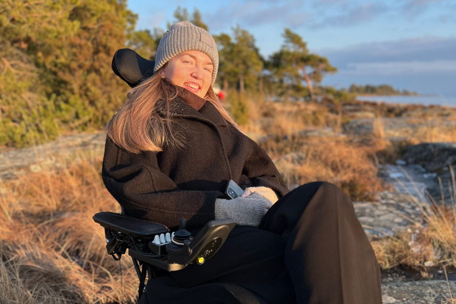Victoria Sandsjoe: Living with MND after an early diagnosis
