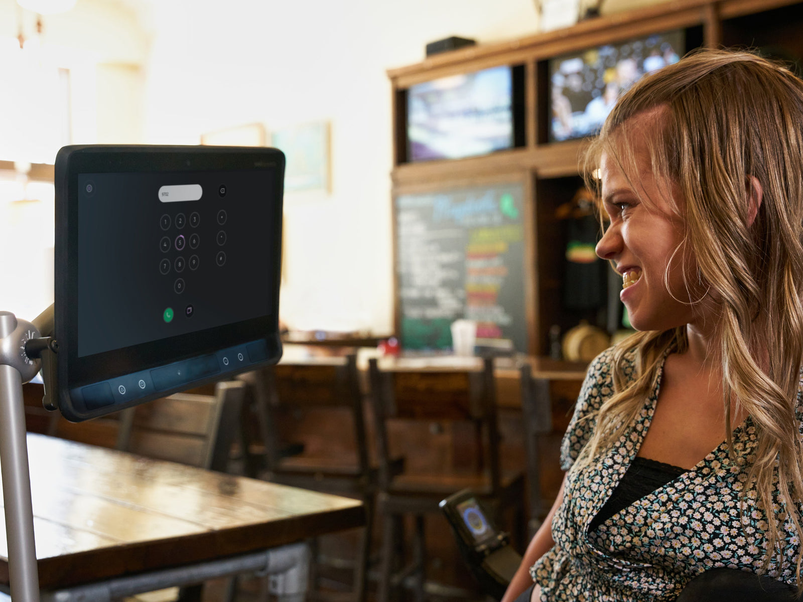  Delaina using the TD I-Series 4