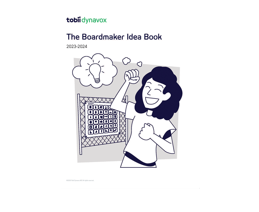 The Boardmaker idea book cover 