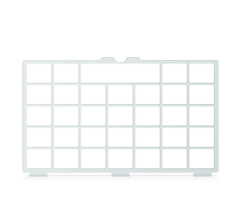 Tobii Dynavox I-13 Keyguard for Communicator Literaacy 7x5 Total Grid