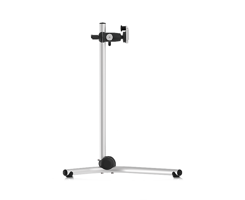 Tobii Dynavox Rehadapt Tabletop TS XL featuring slip-free rubber feet. 