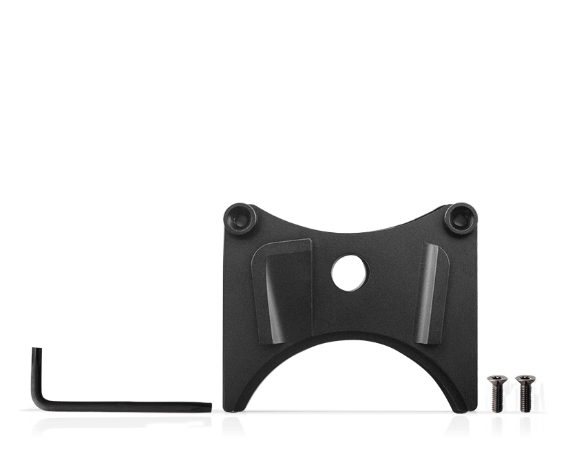 Mount plate for TD I-110 with components 