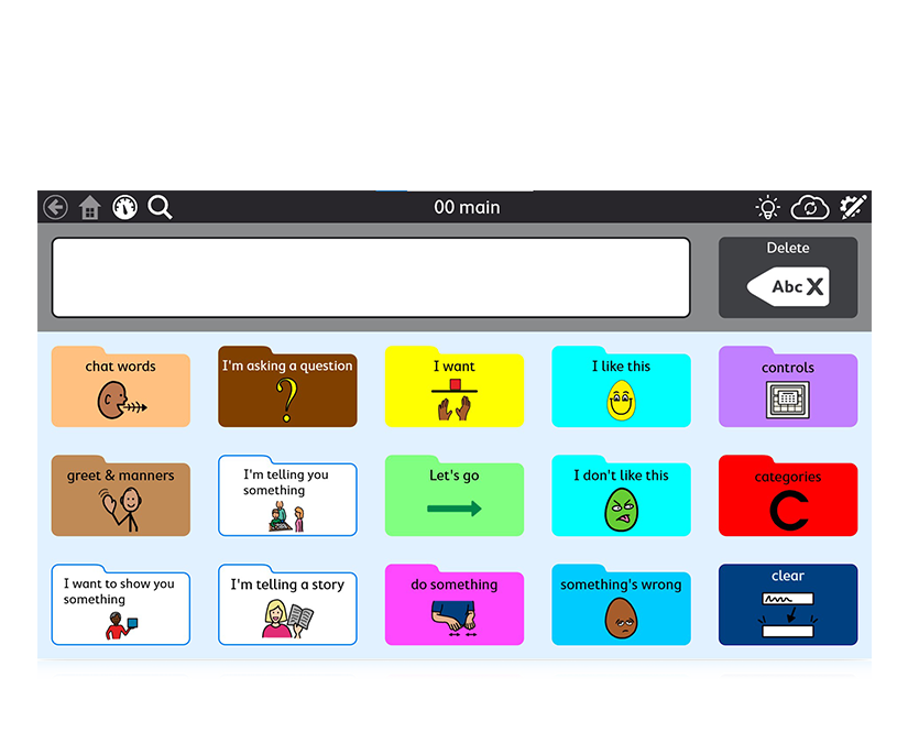 Tobii Dynavox TD Snap PODD Page Set