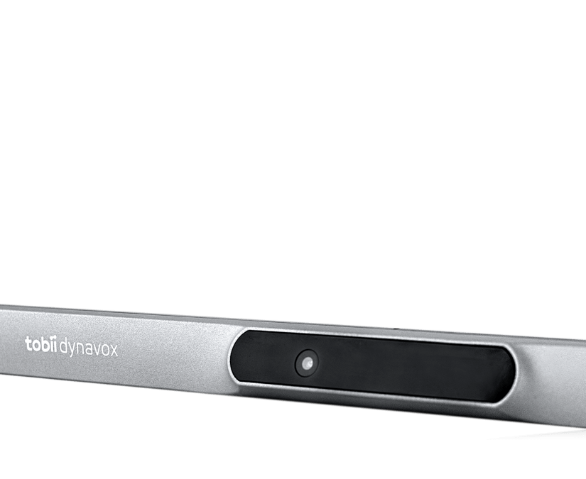 Tobii Dynavox PCEye eye tracker close up view